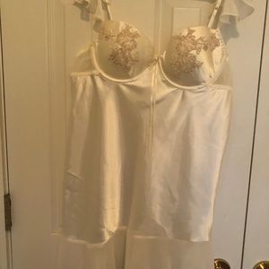 NWT Ivory Chemise Large Linea Donatella